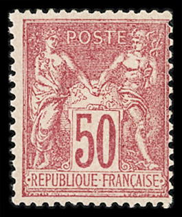 1849-1880, Sélection de 35 timbres classiques neufs,