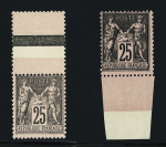 1849-1880, Sélection de 35 timbres classiques neufs,