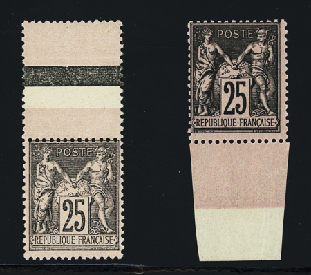 1849-1880, Sélection de 35 timbres classiques neufs,