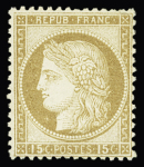 1849-1880, Sélection de 35 timbres classiques neufs,
