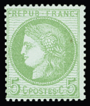 1849-1880, Sélection de 35 timbres classiques neufs,