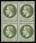 1849-1880, Sélection de 35 timbres classiques neufs,