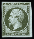 1849-1880, Sélection de 35 timbres classiques neufs,