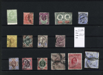 1843-1910, Mostly used selection of GREAT BRITAIN Queen