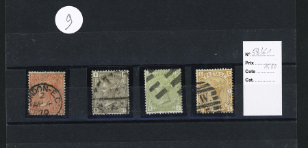 1843-1910, Mostly used selection of GREAT BRITAIN Queen