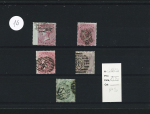 1843-1910, Mostly used selection of GREAT BRITAIN Queen