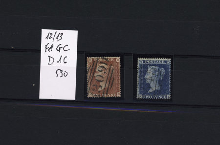 1843-1910, Mostly used selection of GREAT BRITAIN Queen