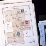 1800-1900, Lettres variées dont Chine 1894-1905, entier
