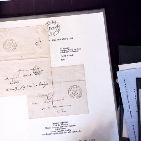 1800-1900, Lettres variées dont Chine 1894-1905, entier