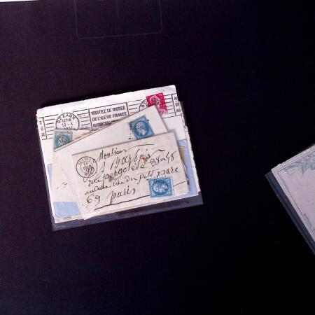 1800-1900, Lettres variées dont Chine 1894-1905, entier