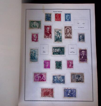 1850-1945, Début de collection de France avec de l'avant-guerre