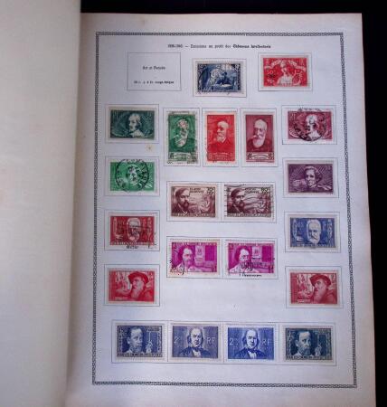 1850-1945, Début de collection de France avec de l'avant-guerre