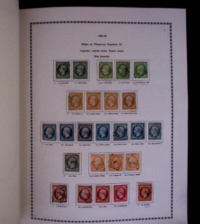 1849-2017 Collection d'oblitérés avec de bonnes valeurs
