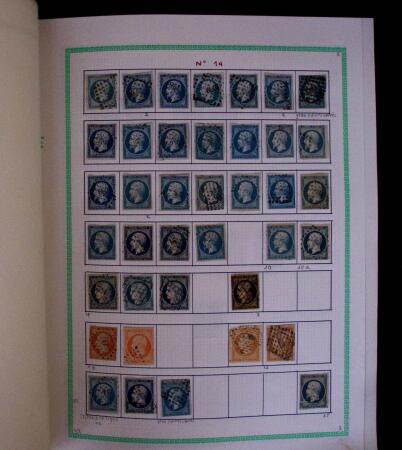 1849-2017 Collection d'oblitérés avec de bonnes valeurs