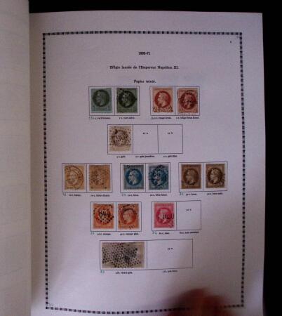 1849-2017 Collection d'oblitérés avec de bonnes valeurs