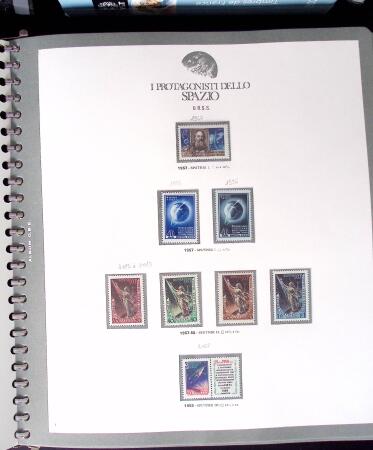 1957-1989, Specialised collection on Space in two GBE