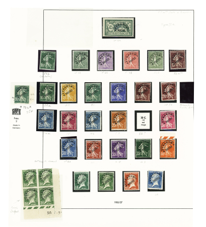 Collection très fournie de préoblitérés entre n°39