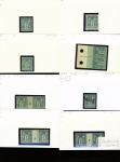 1876-1899 Emission Sage, très joli stock sur cartes, en