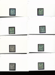 1876-1899 Emission Sage, très joli stock sur cartes, en