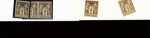 1876-1899 Emission Sage, très joli stock sur cartes, en