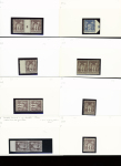 1876-1899 Emission Sage, très joli stock sur cartes, en