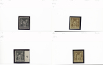 1876-1899 Emission Sage, très joli stock sur cartes, en