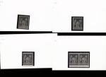 1876-1899 Emission Sage, très joli stock sur cartes, en