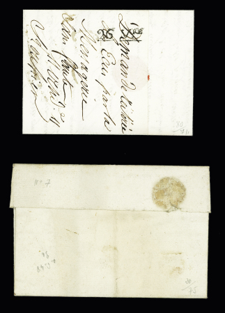 2 MP "16 Marans" (1802 et 1816), ind 12 et ind 6. TB