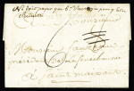 MP "Daligre - Marans" (1781 - 50 x 3), ind 16. TB