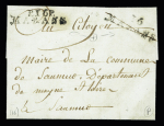 2 MP : "16 Marans" (1814 - ind 6) et "P 16 p Marans" (1803 - ind 16), les 2 TB
