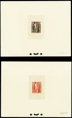 N°288, 290 et 291, Statues, 4 épreuves d'artiste