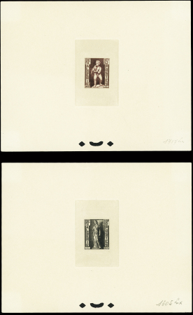 N°288, 290 et 291, Statues, 4 épreuves d'artiste