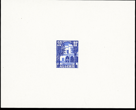 N° 340A et 341 mauresque 3 épreuves couleur (340A