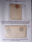 1828-1878, Collection sur la Taxation des imprimés sur +100 pages d'exposition, (la collection a été remaniée plusieurs fois et des pages changées), très bien expliquées, à