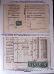 1828-1878, Collection sur la Taxation des imprimés sur +100 pages d'exposition, (la collection a été remaniée plusieurs fois et des pages changées), très bien expliquées, à