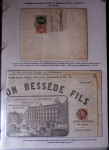 1828-1878, Collection sur la Taxation des imprimés sur +100 pages d'exposition, (la collection a été remaniée plusieurs fois et des pages changées), très bien expliquées, à