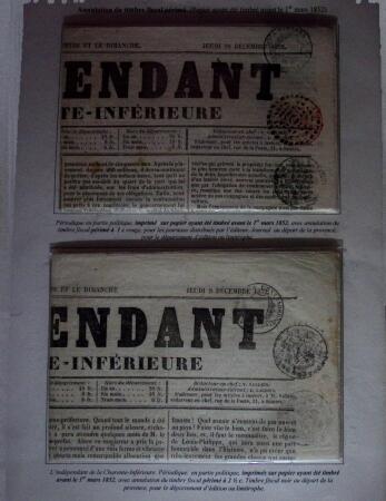 1828-1878, Collection sur la Taxation des imprimés sur +100 pages d'exposition, (la collection a été remaniée plusieurs fois et des pages changées), très bien expliquées, à