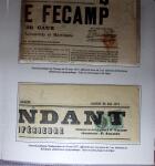 1828-1878, Collection sur la Taxation des imprimés sur +100 pages d'exposition, (la collection a été remaniée plusieurs fois et des pages changées), très bien expliquées, à