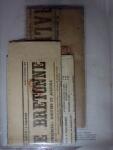 1828-1878, Collection sur la Taxation des imprimés sur +100 pages d'exposition, (la collection a été remaniée plusieurs fois et des pages changées), très bien expliquées, à