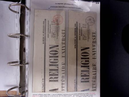 1828-1878, Collection sur la Taxation des imprimés sur +100 pages d'exposition, (la collection a été remaniée plusieurs fois et des pages changées), très bien expliquées, à