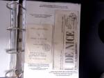 1828-1878, Collection sur la Taxation des imprimés sur +100 pages d'exposition, (la collection a été remaniée plusieurs fois et des pages changées), très bien expliquées, à