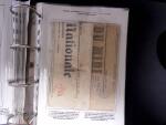 1828-1878, Collection sur la Taxation des imprimés sur +100 pages d'exposition, (la collection a été remaniée plusieurs fois et des pages changées), très bien expliquées, à