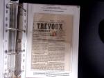 1828-1878, Collection sur la Taxation des imprimés sur +100 pages d'exposition, (la collection a été remaniée plusieurs fois et des pages changées), très bien expliquées, à
