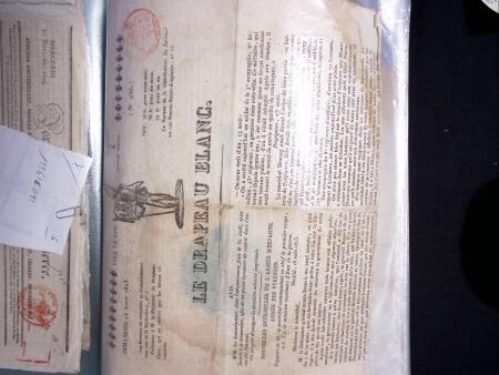 1828-1878, Collection sur la Taxation des imprimés sur +100 pages d'exposition, (la collection a été remaniée plusieurs fois et des pages changées), très bien expliquées, à