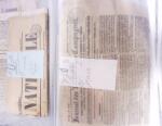 1828-1878, Collection sur la Taxation des imprimés sur +100 pages d'exposition, (la collection a été remaniée plusieurs fois et des pages changées), très bien expliquées, à