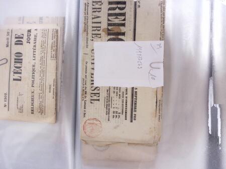 1828-1878, Collection sur la Taxation des imprimés sur +100 pages d'exposition, (la collection a été remaniée plusieurs fois et des pages changées), très bien expliquées, à