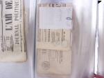 1828-1878, Collection sur la Taxation des imprimés sur +100 pages d'exposition, (la collection a été remaniée plusieurs fois et des pages changées), très bien expliquées, à