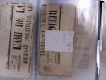 1828-1878, Collection sur la Taxation des imprimés sur +100 pages d'exposition, (la collection a été remaniée plusieurs fois et des pages changées), très bien expliquées, à
