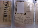 1828-1878, Collection sur la Taxation des imprimés sur +100 pages d'exposition, (la collection a été remaniée plusieurs fois et des pages changées), très bien expliquées, à