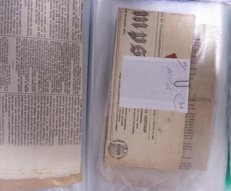 1828-1878, Collection sur la Taxation des imprimés sur +100 pages d'exposition, (la collection a été remaniée plusieurs fois et des pages changées), très bien expliquées, à